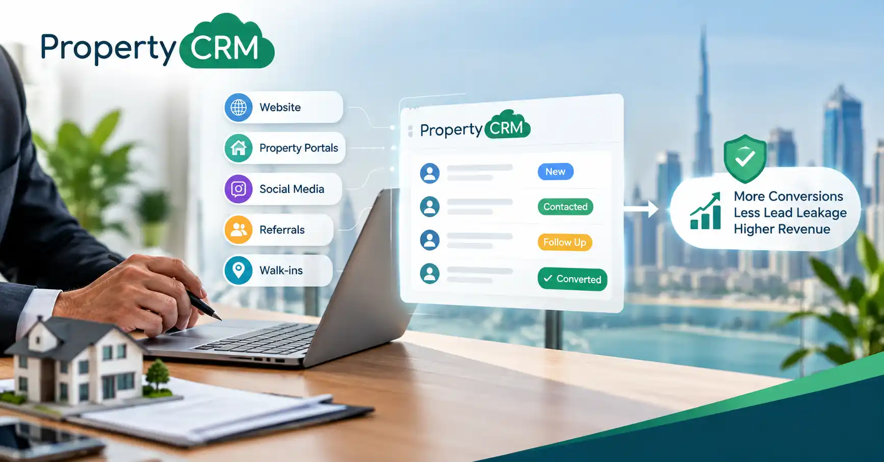 How Property CRM Reduces Lead Leakage in UAE Real Estate